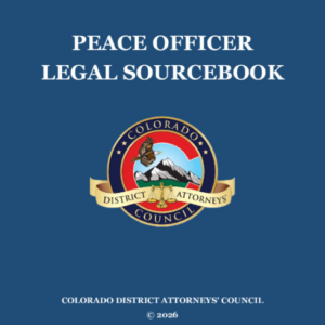 Peace Officer Legal Sourcebook (2026)