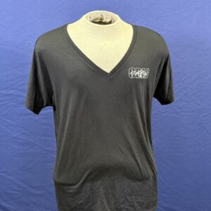 Women's Black V Neck
