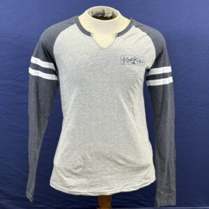 Women's Grey Baseball Shirt